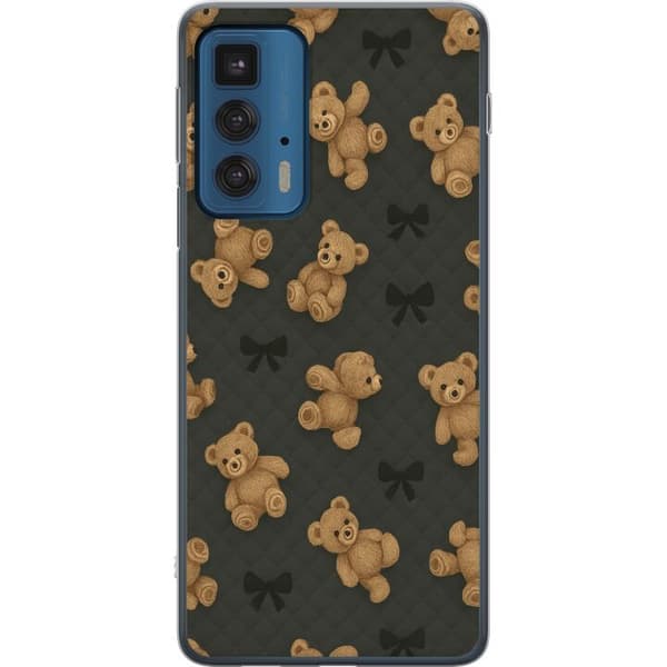 Motorola Edge 20 Pro Läpinäkyvä kuori Teddy Halauksia