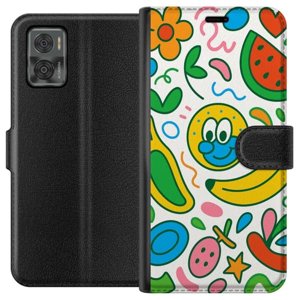 Motorola Moto E22i Plånboksfodral Butterfly Veil