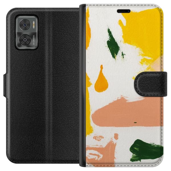 Motorola Moto E22i Lompakkokotelo Muoviton Chic