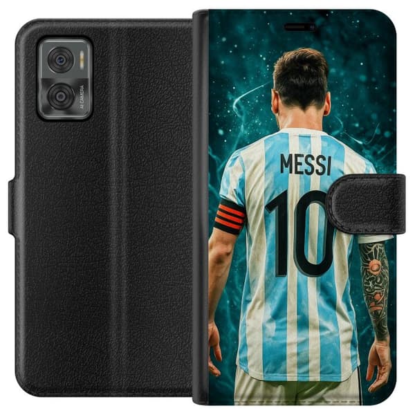 Motorola Moto E22i Lompakkokotelo Messi