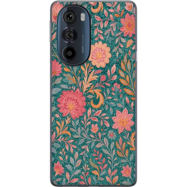 Motorola Edge 30 Pro Gennemsigtig cover Floral Dream