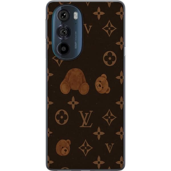 Motorola Edge 30 Pro Läpinäkyvä kuori Plush Luxe