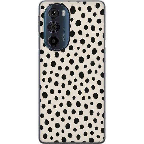 Motorola Edge 30 Pro Läpinäkyvä kuori Dot Dance