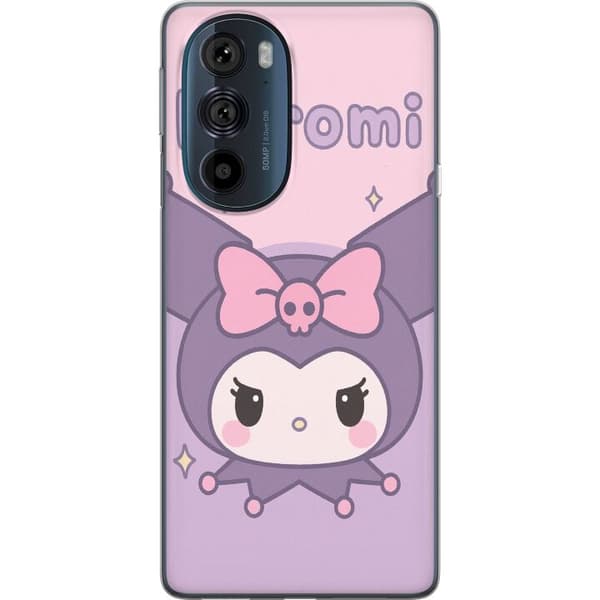 Motorola Edge 30 Pro Läpinäkyvä kuori Kuromi Kawaii