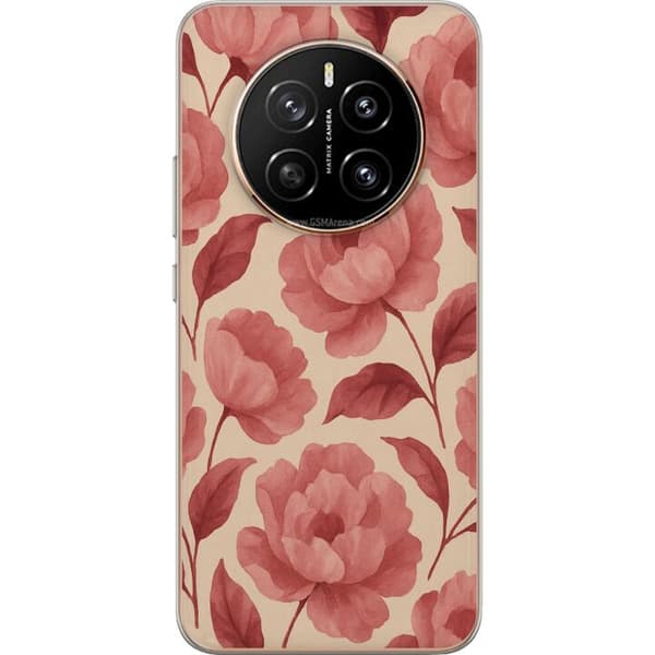 Honor Magic7 Genomskinligt Skal Rose Bloom