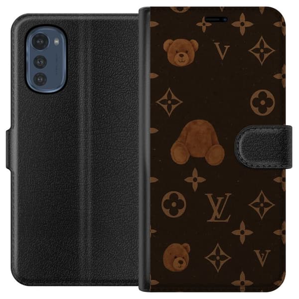 Motorola Moto E32s Plånboksfodral Plush Luxe