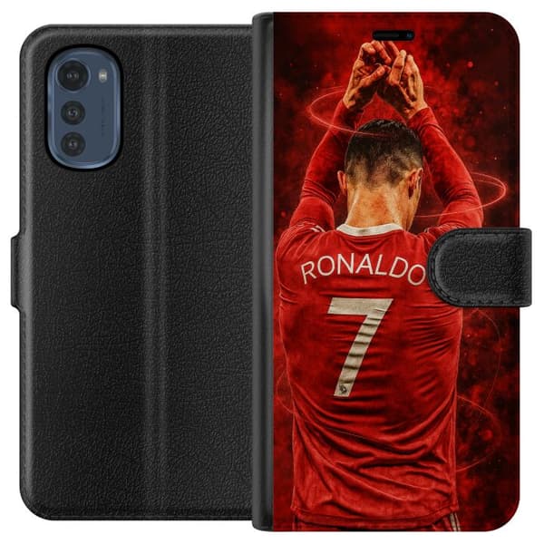 Motorola Moto E32s Plånboksfodral Ronaldo