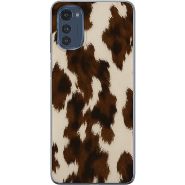 Motorola Moto E32s Läpinäkyvä kuori Värisuihku