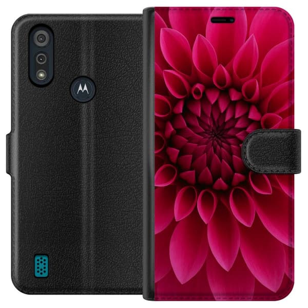 Motorola Moto E6i Tegnebogsetui Rosecore