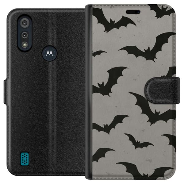 Motorola Moto E6i Tegnebogsetui Flutterprint