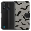 Miniatyrbillede 1 af 3: Motorola Moto E6i Tegnebogsetui Flutterprint
