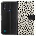 Miniatyrbillede 1 af 3: Motorola Moto E6i Tegnebogsetui Dot Dance
