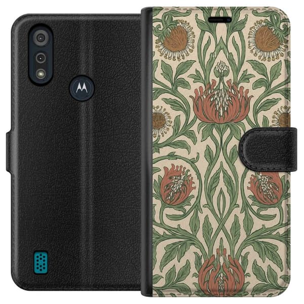 Motorola Moto E6i Lommeboketui Bladedetaljer
