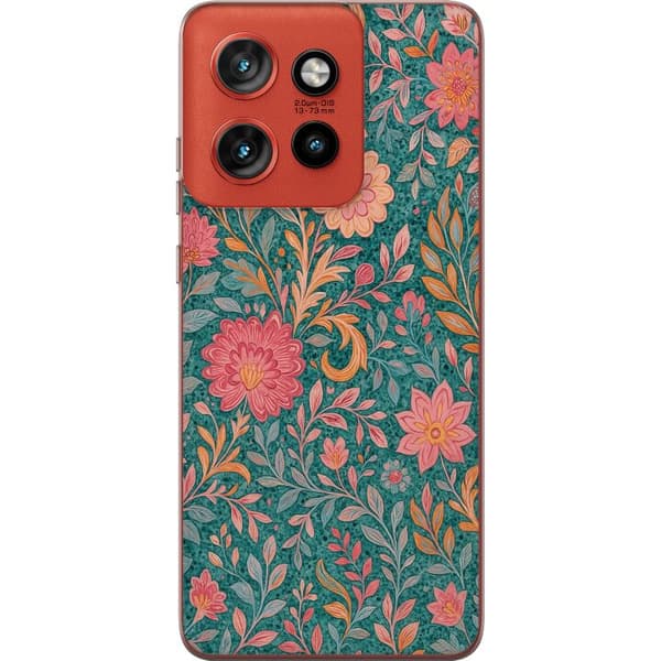 Motorola Edge 50 Neo Läpinäkyvä kuori Floral Dream