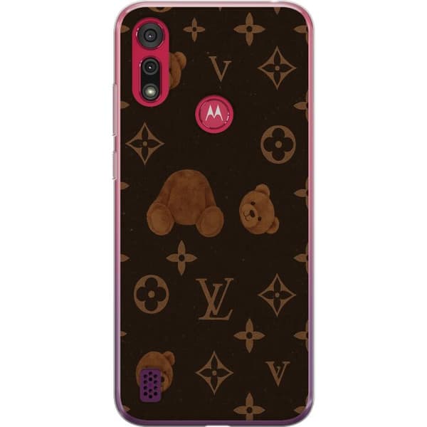 Motorola Moto E6s (2020) Genomskinligt Skal Plush Luxe