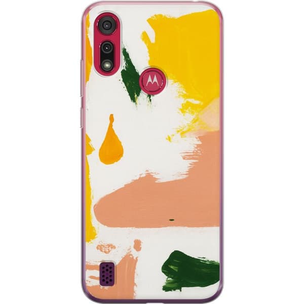Motorola Moto E6s (2020) Genomskinligt Skal Plastic Free Chic