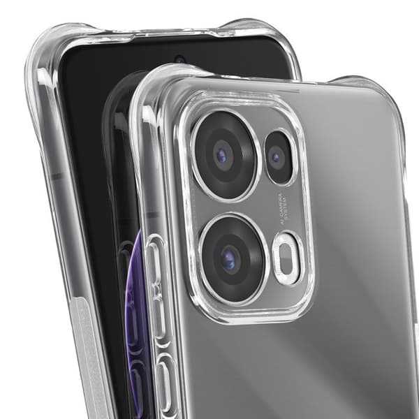 Skal för Oppo Reno 13 Pro Stöttålig Med Förstärkta Hörn Transparent