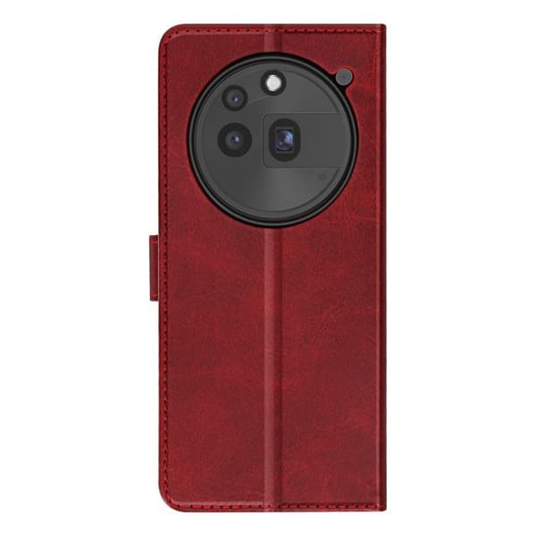 Fodral för Nothing Phone 3a Pro Flip Stöd Plånbok Röd