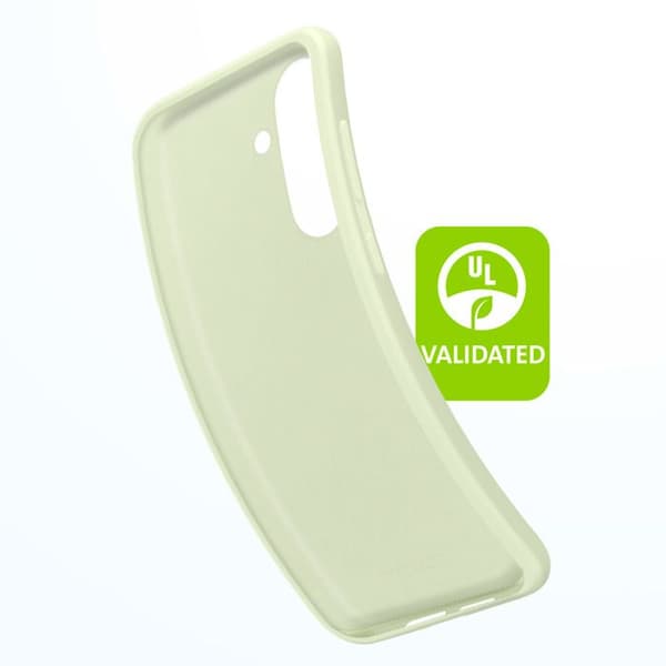Coque för Samsung Galaxy A36 Silikon Flexibel Mjuk Beröring Original Samsung Ljusgrön