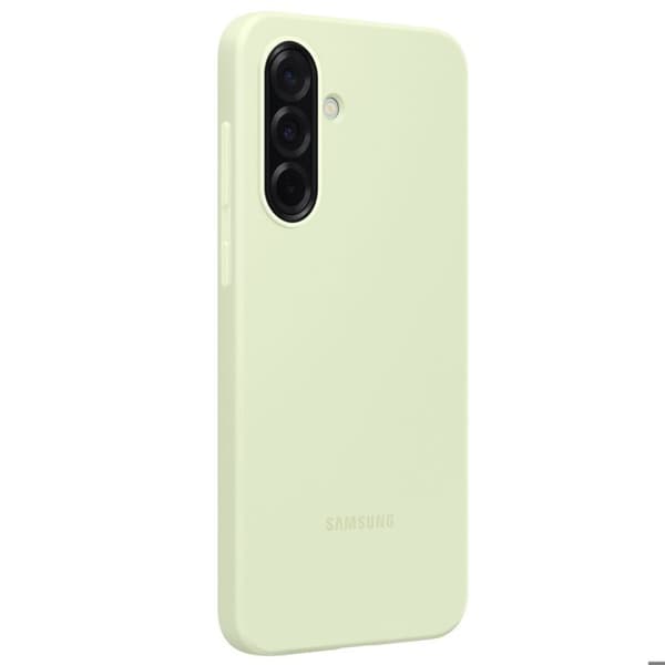 Coque för Samsung Galaxy A36 Silikon Flexibel Mjuk Beröring Original Samsung Ljusgrön