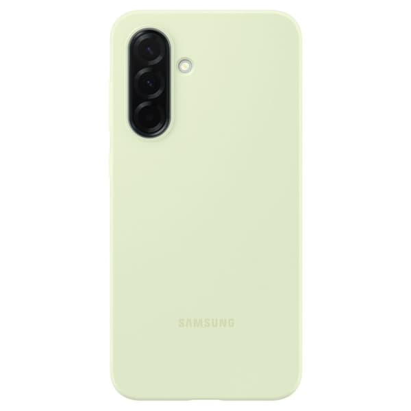 Coque för Samsung Galaxy A36 Silikon Flexibel Mjuk Beröring Original Samsung Ljusgrön