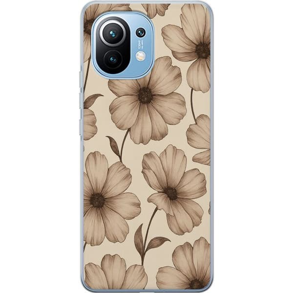 Xiaomi Mi 11 Läpinäkyvä kuori Pastel Rush