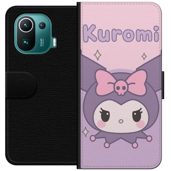 Xiaomi Mi 11 Pro Tegnebogsetui Kuromi Kawaii