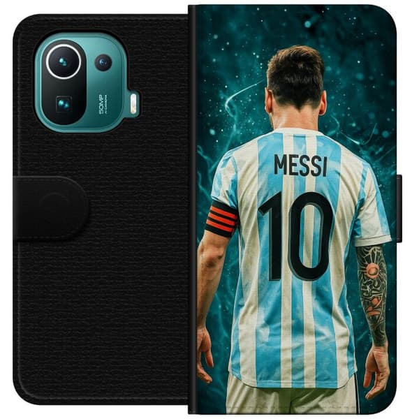 Xiaomi Mi 11 Pro Lompakkokotelo Messi