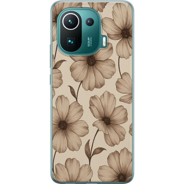Xiaomi Mi 11 Pro Genomskinligt Skal Pastel Rush