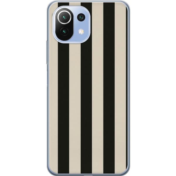 Xiaomi Mi 11 Lite Gennemsigtig cover Linje Flow