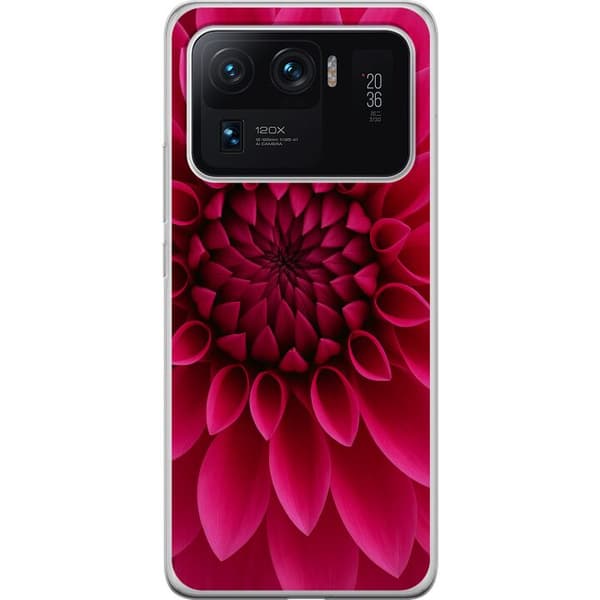 Xiaomi Mi 11 Ultra Läpinäkyvä kuori Rosecore