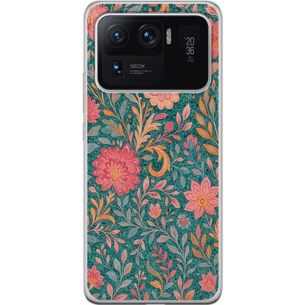 Xiaomi Mi 11 Ultra Gennemsigtig cover Floral Dream