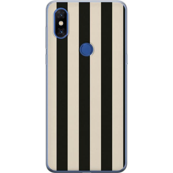 Xiaomi Mi Mix 3 Genomskinligt Skal Line Flow