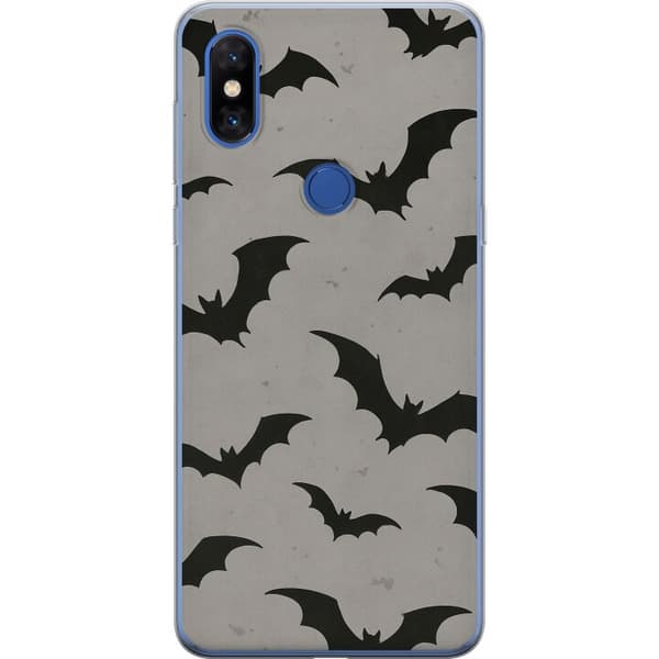 Xiaomi Mi Mix 3 Gennemsigtig cover Flutterprint