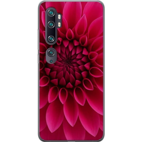 Xiaomi Mi Note 10 Genomskinligt Skal Rosecore