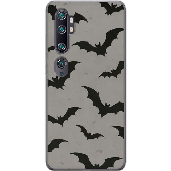 Xiaomi Mi Note 10 Gennemsigtig cover Flutterprint