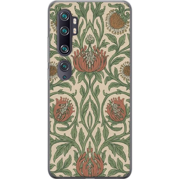 Xiaomi Mi Note 10 Gennemsigtig cover Blad Detaljer