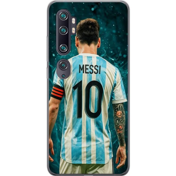 Xiaomi Mi Note 10 Genomskinligt Skal Messi