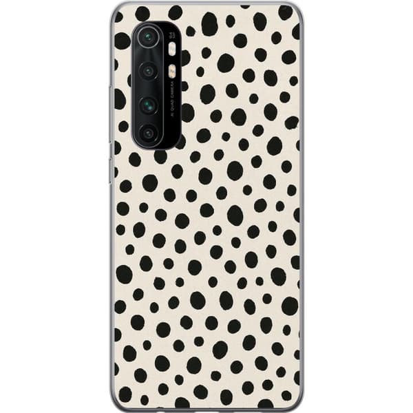 Xiaomi Mi Note 10 Lite Gennemsigtig cover Dot Dance
