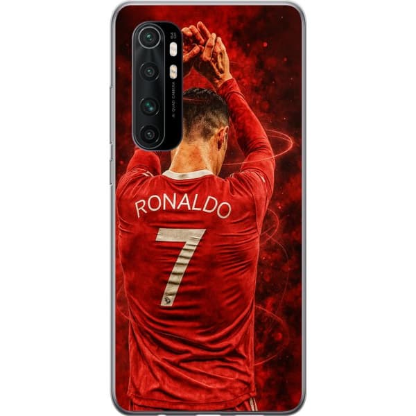 Xiaomi Mi Note 10 Lite Gennemsigtig cover Ronaldo