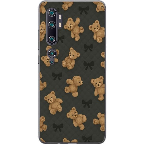 Xiaomi Mi Note 10 Pro Gennemsigtig cover Teddy Knus