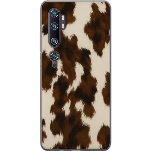 Xiaomi Mi Note 10 Pro Gennemsigtig cover Farve Sprøjt