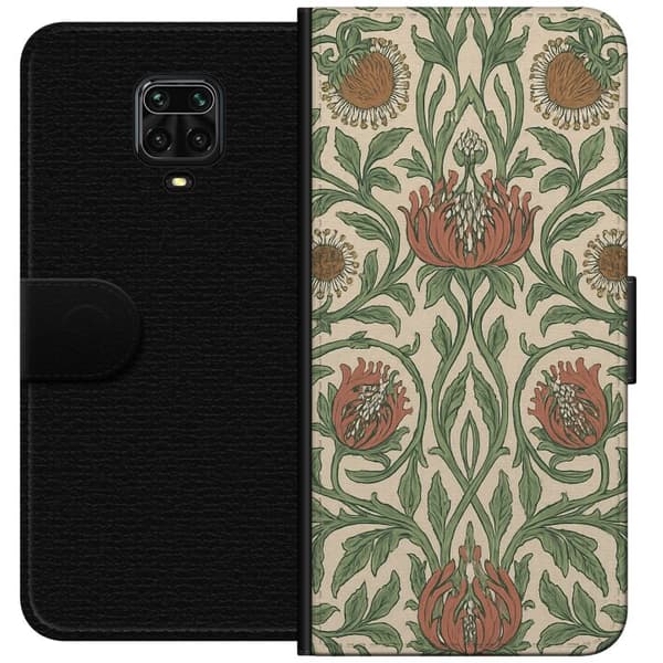 Xiaomi Redmi Note 9 Pro Lommeboketui Bladedetaljer