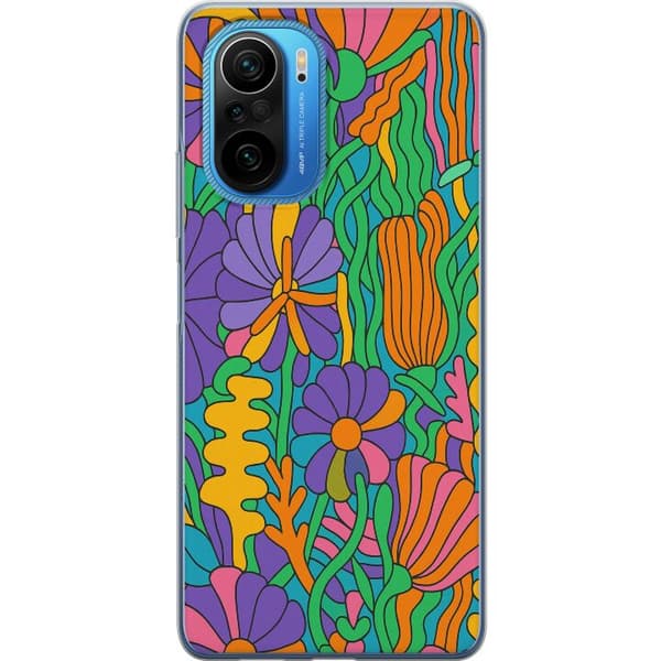 Xiaomi Poco F3 Gjennomsiktig deksel Color Pop