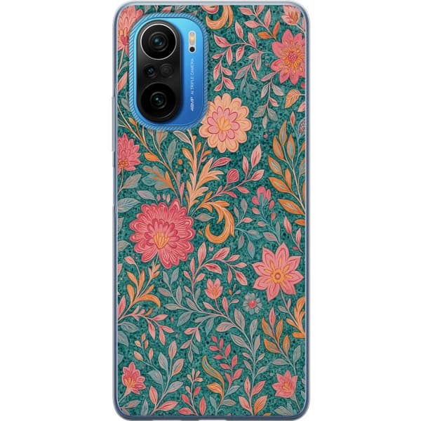 Xiaomi Poco F3 Läpinäkyvä kuori Floral Dream