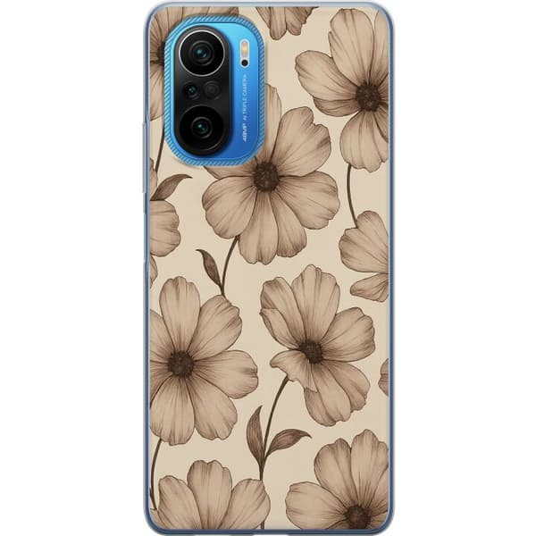 Xiaomi Poco F3 Gjennomsiktig deksel Pastel Rush