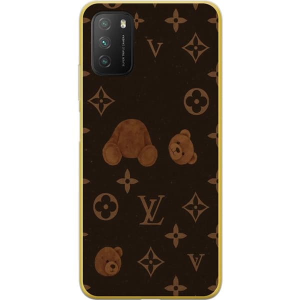 Xiaomi Poco M3 Gennemsigtig cover Plush Luxe
