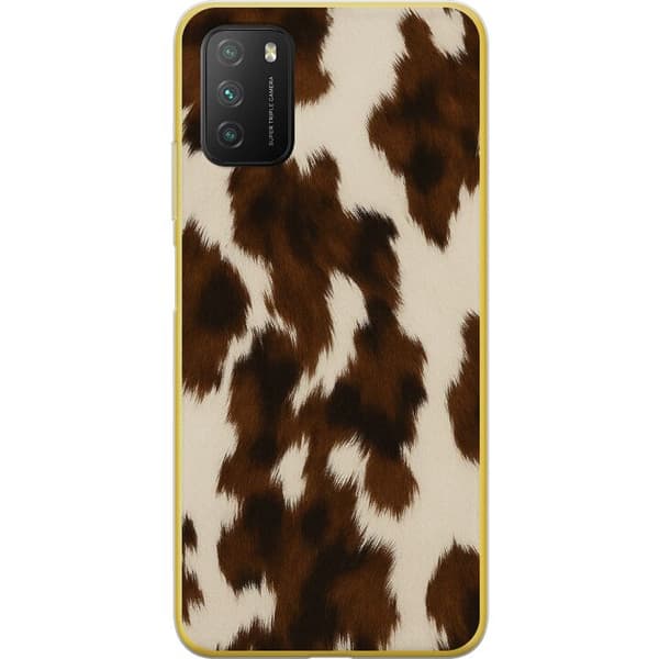 Xiaomi Poco M3 Gennemsigtig cover Farve Sprøjt