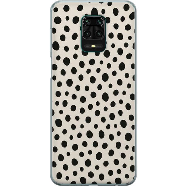 Xiaomi Redmi Note 9 Pro Gjennomsiktig deksel Dot Dance