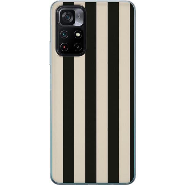 Xiaomi Poco M4 Pro 5G Läpinäkyvä kuori Rivivirta